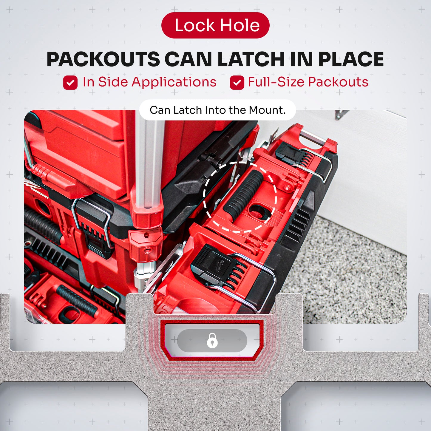 Alpha Mount - Full Packout Mount