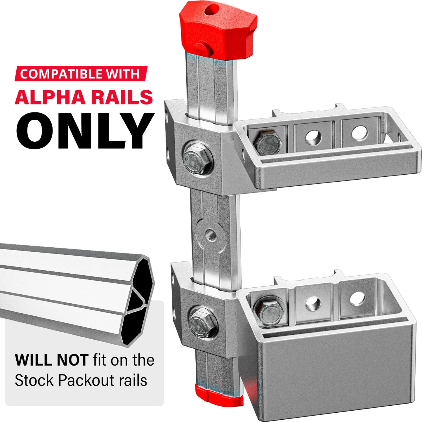 Alpha Rail™ Level Mounts