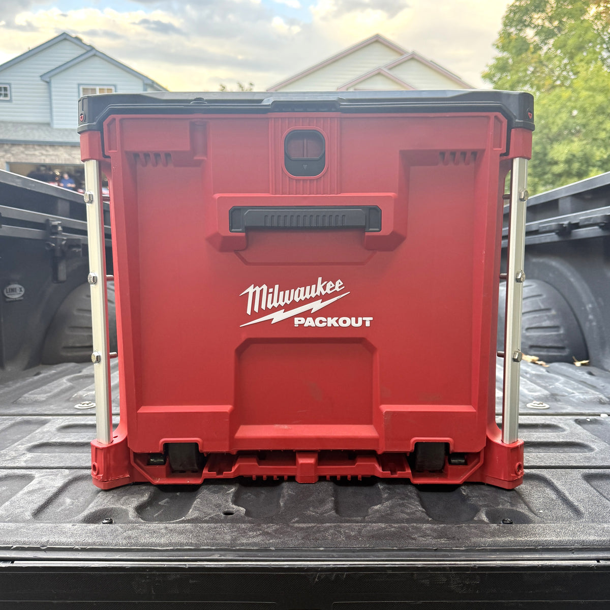 Alpha™ Rails Silver - Threaded Milwaukee Packout Rails
