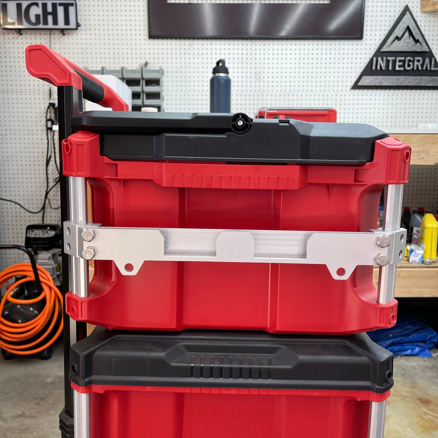 Tool Rail Mount - Compatible with Milwaukee Packout